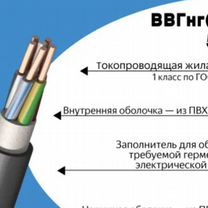 Кабель Ввг нг (а) LS 5*6