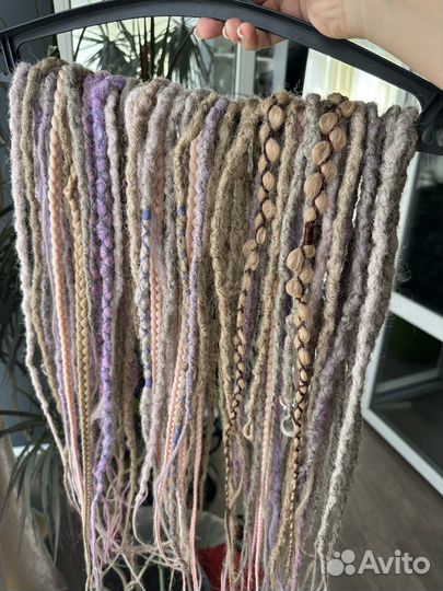 Комплект де косы и дреды