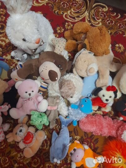 Мягкие игрушки пакетом