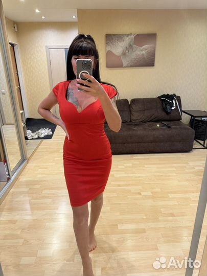 Эффектное платье