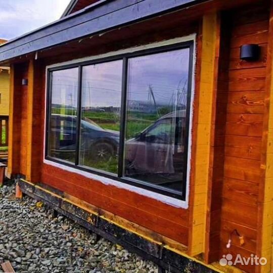 Пластиковые окна. Остекление частных домов