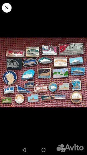 Значки СССР 63шт