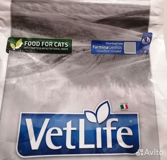 Корм для кошек vetlife renal