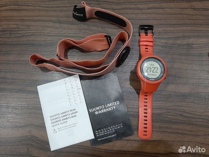 Suunto ambit 3 sport (часы с пульсометром)