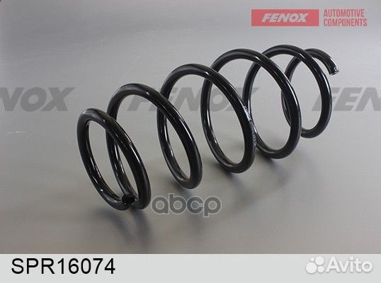Пружина подвески перед SPR16074 fenox