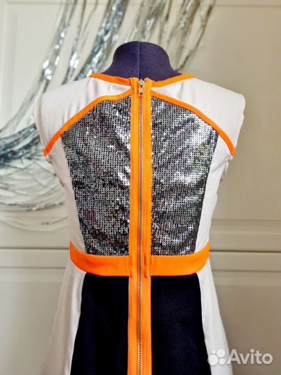 Платье вечернее с пайеткми 44 Chikabooti