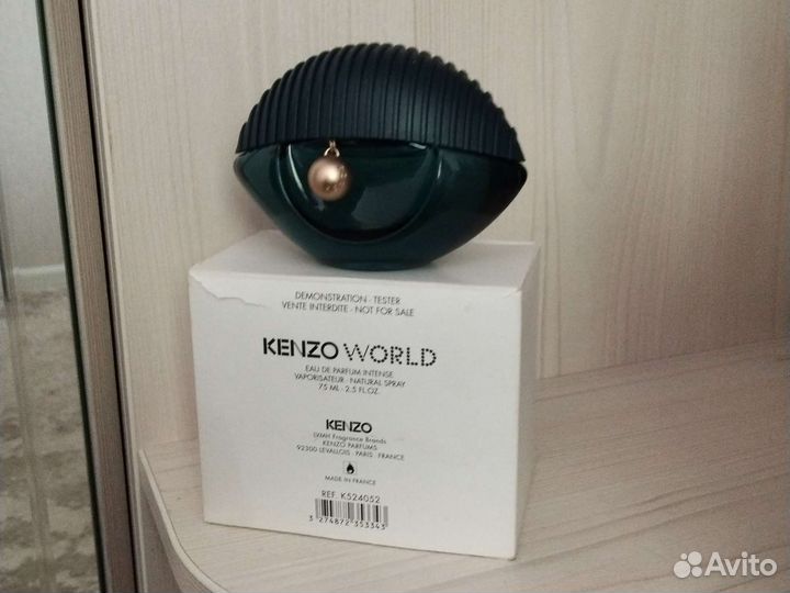 Kenzo World Intense.Тестер оригинал 75 ml