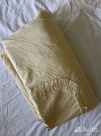 Детское одеяло + пододеяльник + простынь