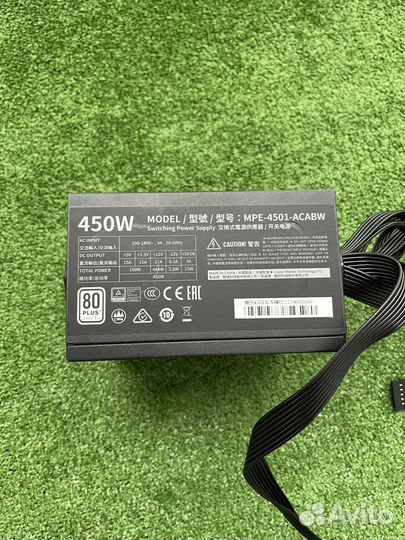 Блок питания Cooler Master MWE 450 white - V2