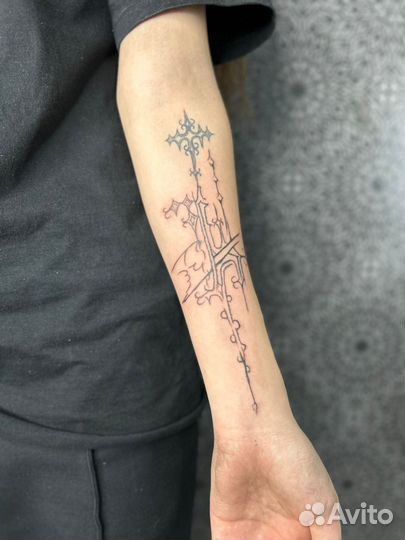 Модель на тату