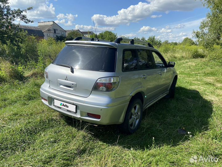 Mitsubishi Outlander 2.4 AT, 2006, 280 000 км