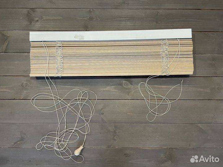 Жалюзи горизонтальные деревянные