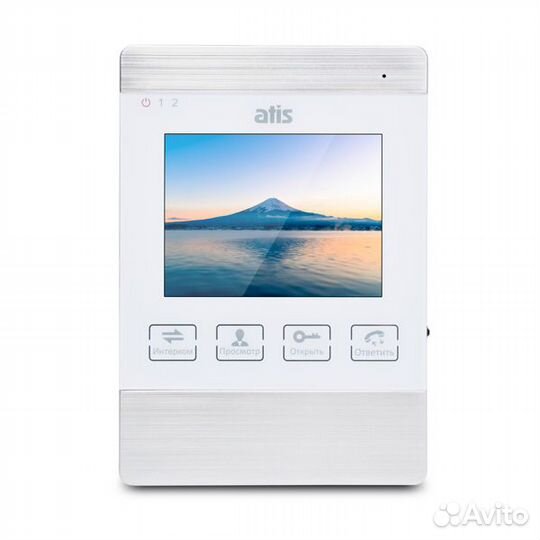 Комплект домофон замок вызывная панель и гп