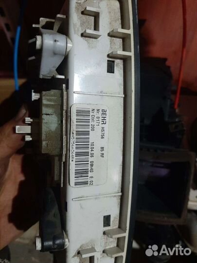 Citroen c4 блок управления климатом