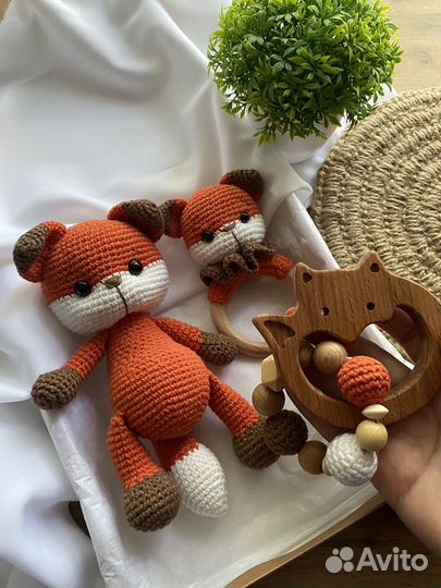 Вязанные игрушки ручной работы