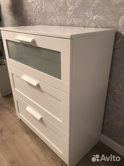 Комод IKEA бримнэс белый