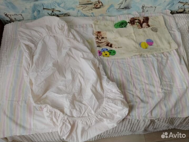 Детское постельное белье в детскую кроватку