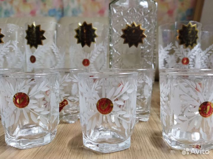 Подарочный набор хрусталь стекло