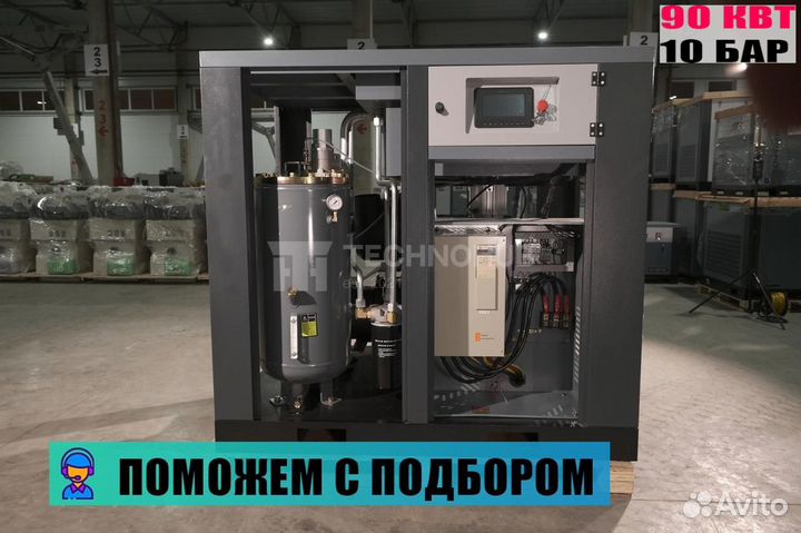 Винтовой компрессор ironmac IC 120/10 C VSD IP55