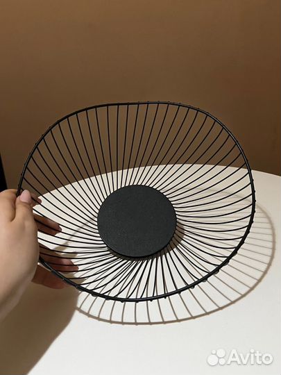 Корзина для фруктов металлическая