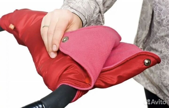 Муфта флисовая на кнопках для коляски