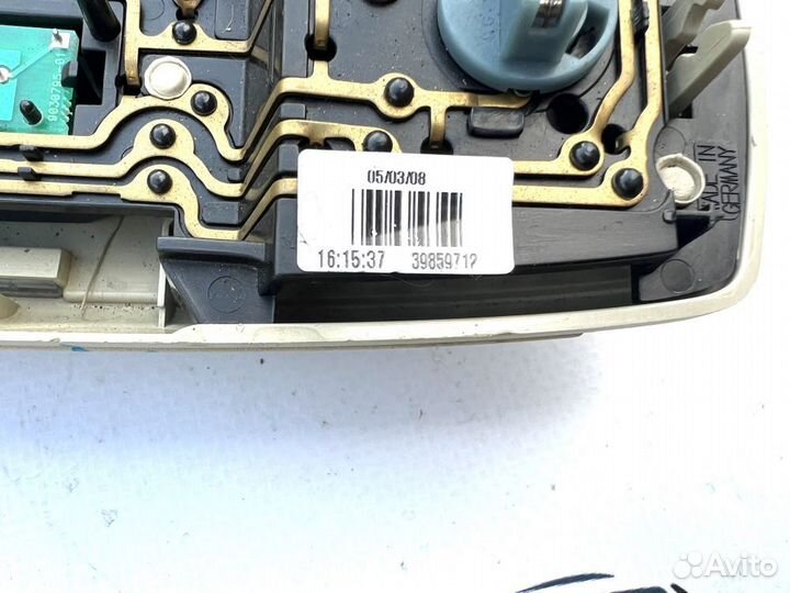 Плафон салонный Volvo S60 S80 XC60 XC70