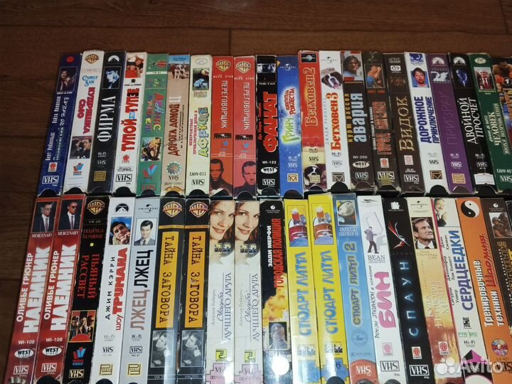 Видеокассеты с фильмами VHS