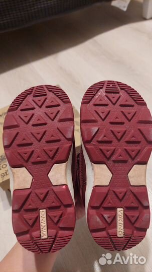 Сапоги зимние для девочки Viking 25 размер, 2 пары