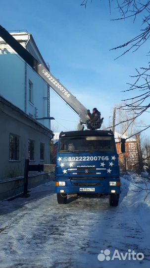 Услуги манипулятора, автовышки