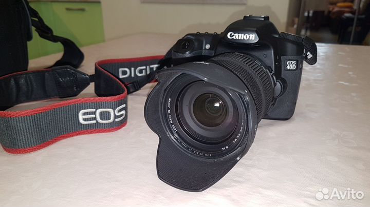 Фотоаппарат Canon EOS 40d+Sigma DS 18-200