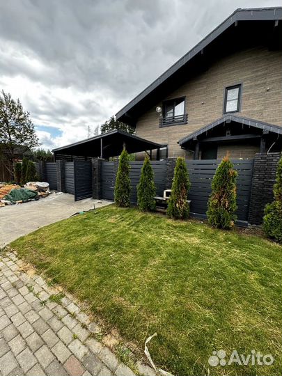 Забор ранчо с установкой