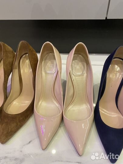 Туфли christian dior, gianvito rossi 37