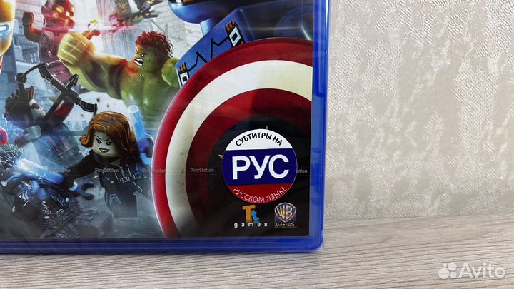 Lego marvel avengers ps4 Новый диск