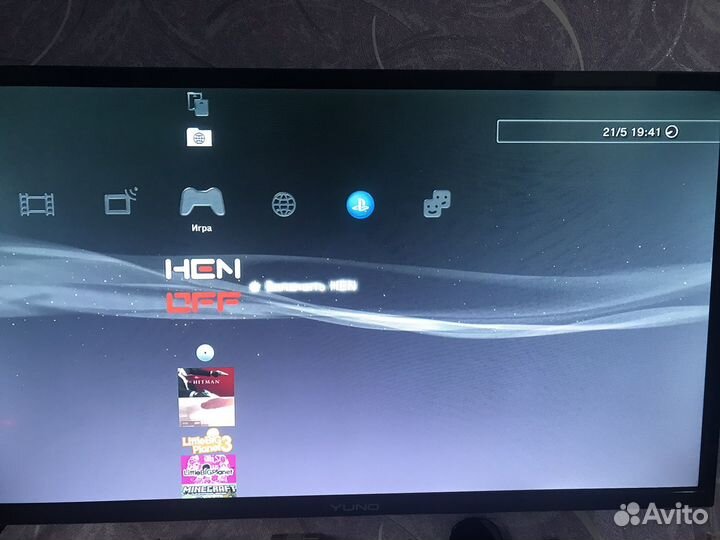 PS3 Slim 320gb с HEN'ом