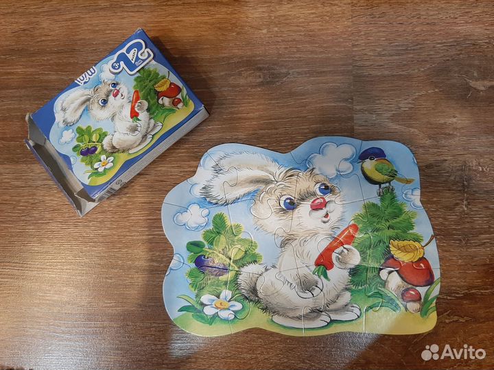 Пазлы 8 наборов (9, 12, 15 и 20 элементов)