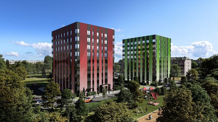 2-к. квартира, 52,2 м², 2/2 эт.