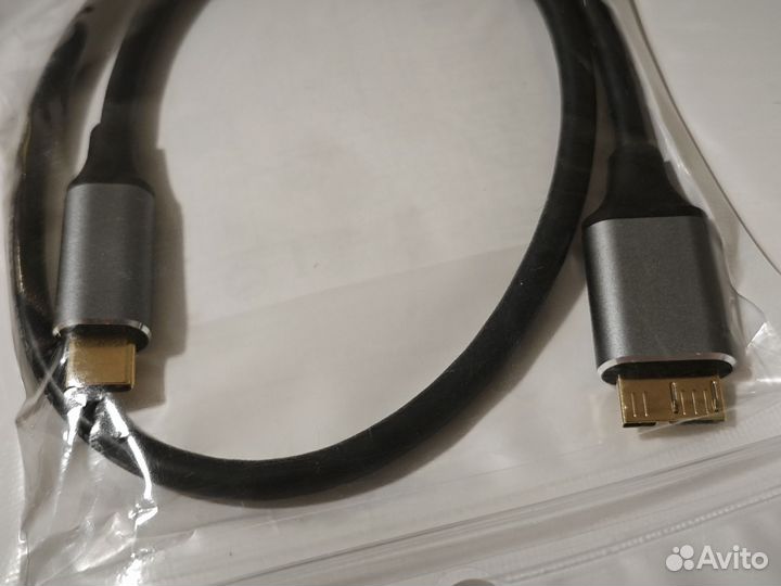 Кабель для внешних жестких дисков USB Type-C