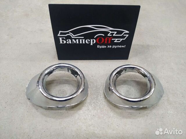 Рамка птф Ford Focus III 2011-2015 хром