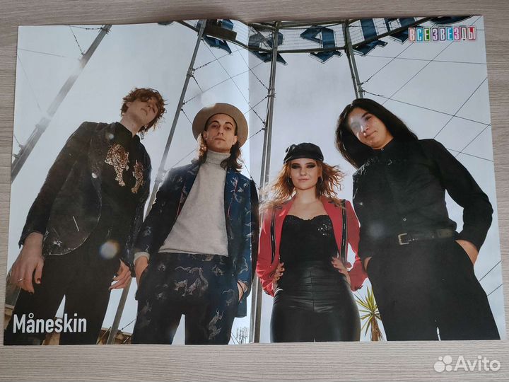 Постеры с Maneskin