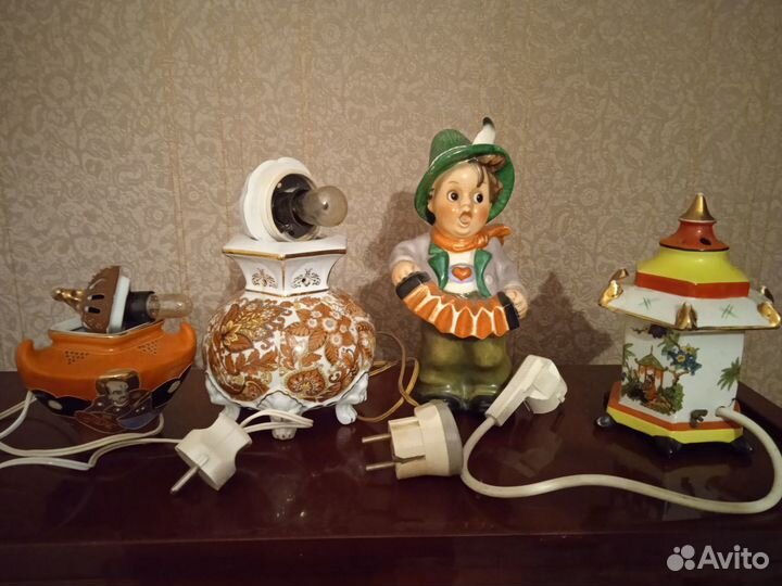 Аромалампы фарфор винтажные