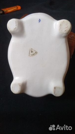 Шкатулка старая гжель