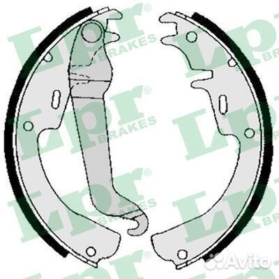 Колодки торм.бар.opel ascona 70-81/kadett