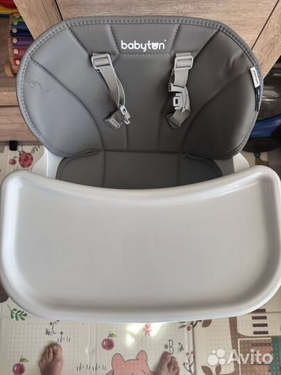 Новый стул для кормления babyton woody grey