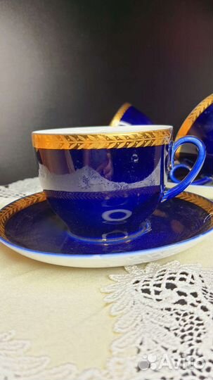 Чайный сервиз кобальт лфз