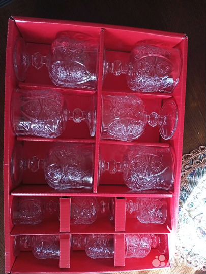 Подарочный набор бокалов стекло