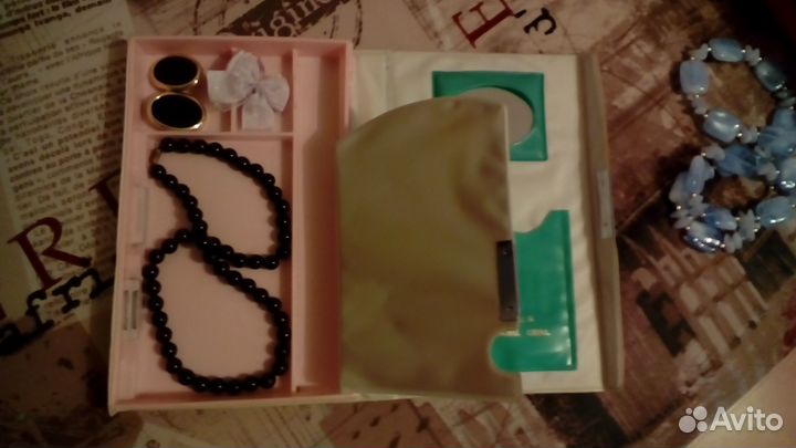 Коробочка для украшений и косметики времен СССР