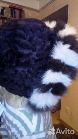 Новый каракулевый капор на дев.от 3х до 5 лет