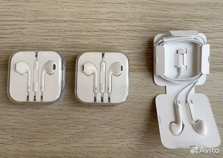 Наушники apple earpods lightning
