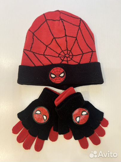 Шапка и перчатки для мальчика
