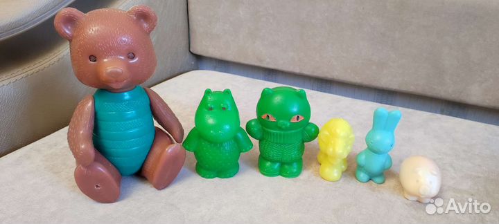 Резиновые игрушки СССР